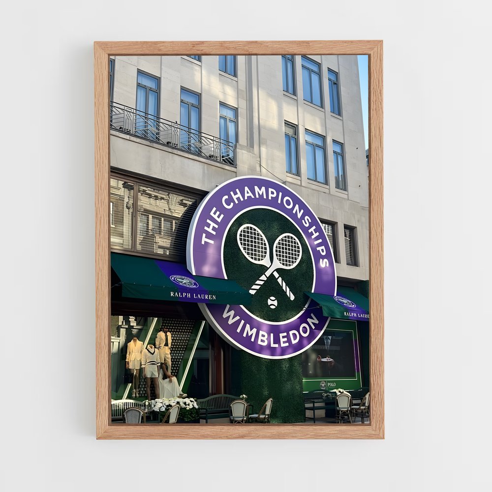 Poster Champions de Wimbledon – affiche Tennis (vue 4)